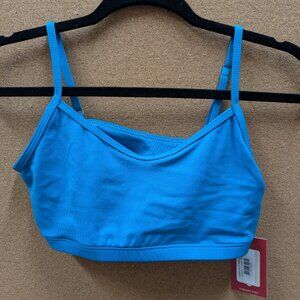 Capezio Teal Blue Camisole Bra Top TB102